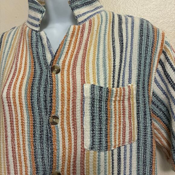 Cotton On Knitted Button Down Top Mens Size S - Picture 4 of 7